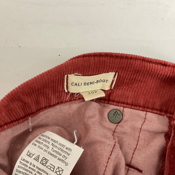 Madewell Petite Cali Demi-Boot Jeans in Corduroy - Picture 8 of 9